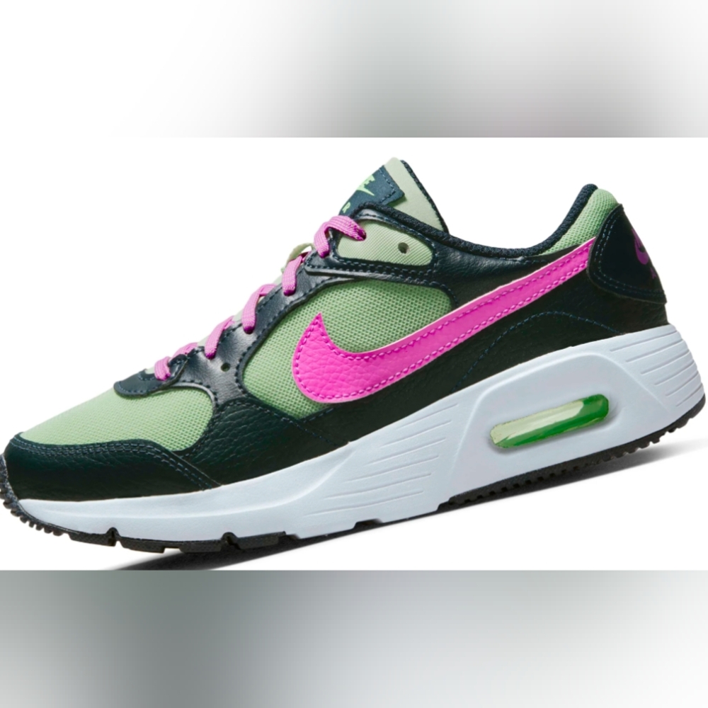 Nike Air Max SC GS 'Honeydew Fuchsia Dream’ Low Sneakers Size 7Y NWOT MSRP $74.9